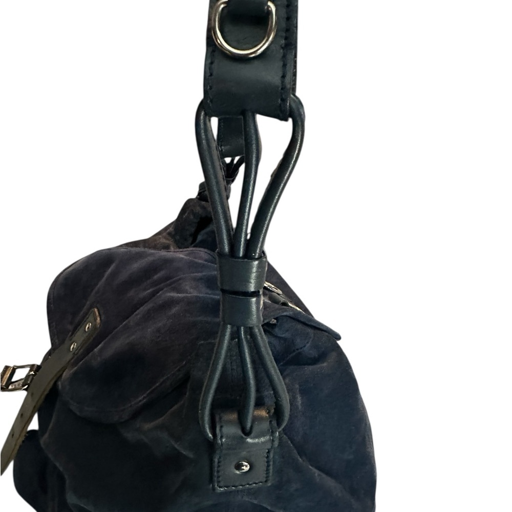 Authentic Balenciaga Suede Cargo Pocket Suede Shoulder Bag with COA - Picture 12 of 16